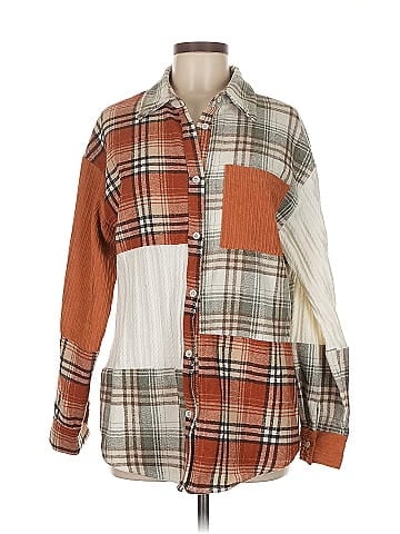 Mod Boutique Long Sleeve Button-Down Shirt (view 1)