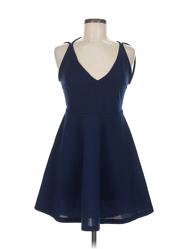 Pre-owned Shein Cocktail Dress In Blue