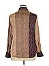 Equipment 100% Polyester Paisley Brown Long Sleeve Blouse Size XL - photo 2