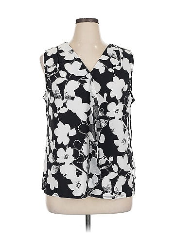 Roz & Ali Sleeveless Blouse (view 1)