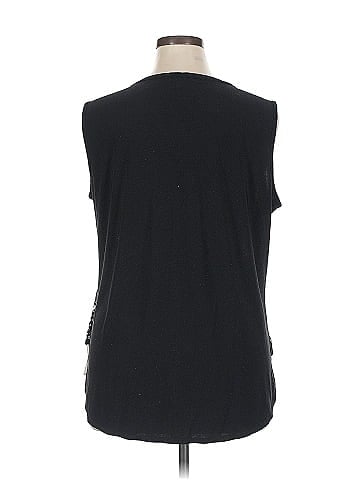 Roz & Ali Sleeveless Blouse (view 2)