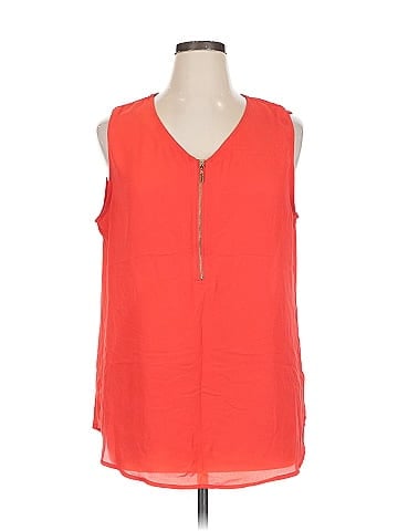 Roz & Ali Sleeveless Blouse (view 1)