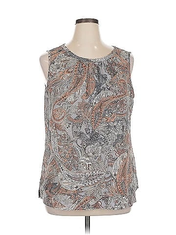 Roz & Ali Sleeveless Blouse (view 1)