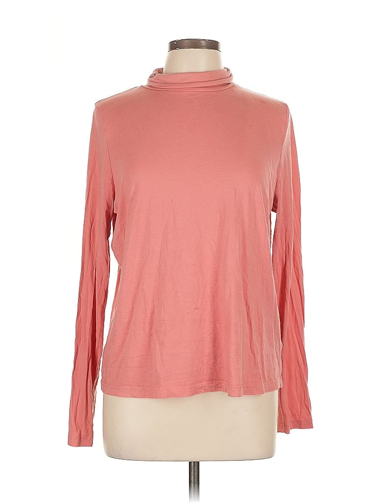 T.LA Pre-owned Long Sleeve Turtleneck In Pink