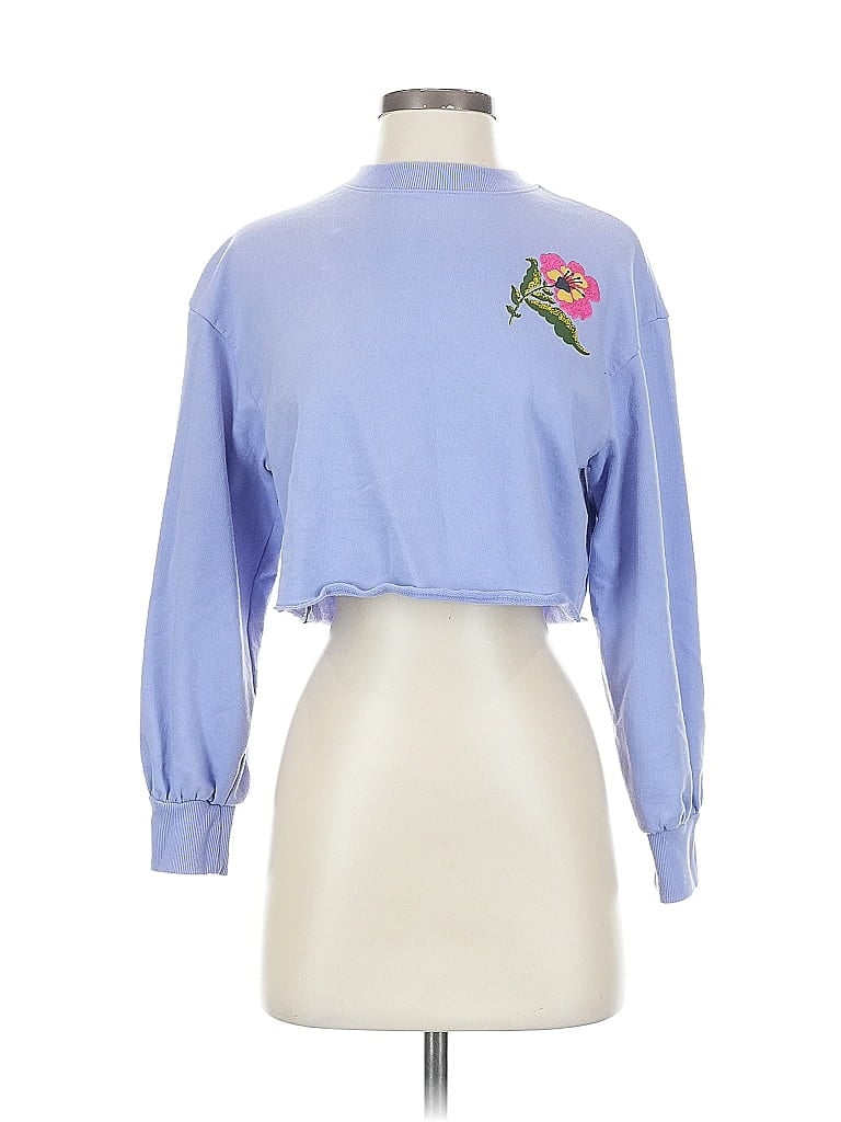 Pre-owned Assorted Brands Sweatshirt In Purple