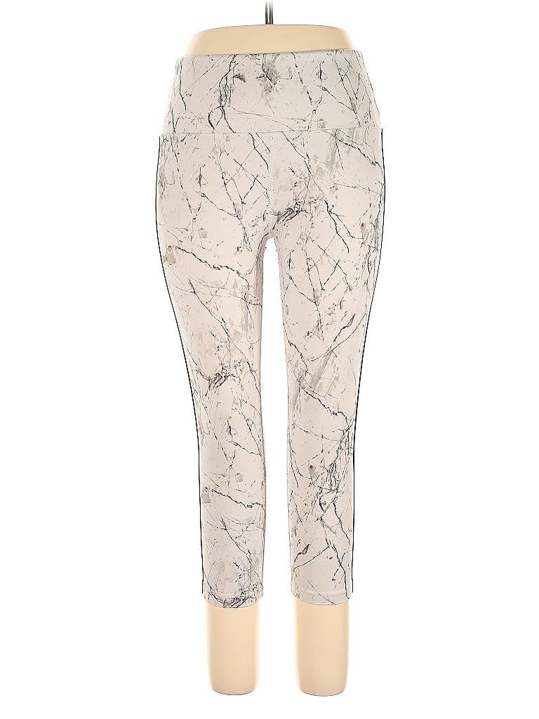 Pre-owned Bally Total Fitness Active Pants In White