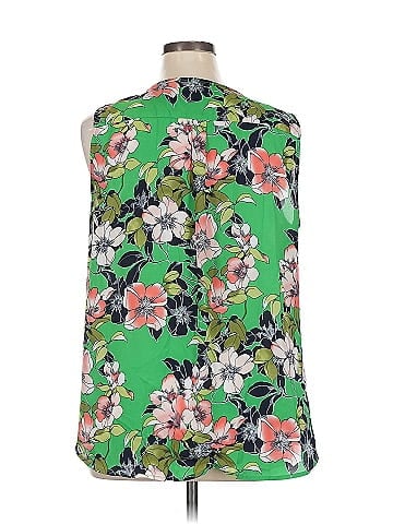 Roz & Ali Sleeveless Blouse (view 2)