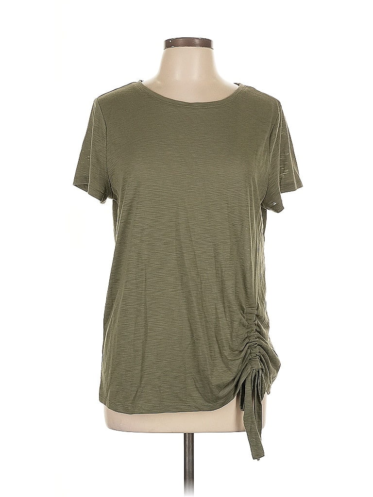 Pre-owned Inc International Concepts Short Sleeve T-shirt In Green