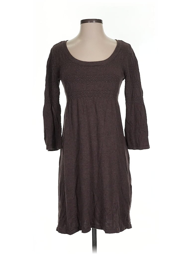 Pre-owned H&m Casual Dress In Brown