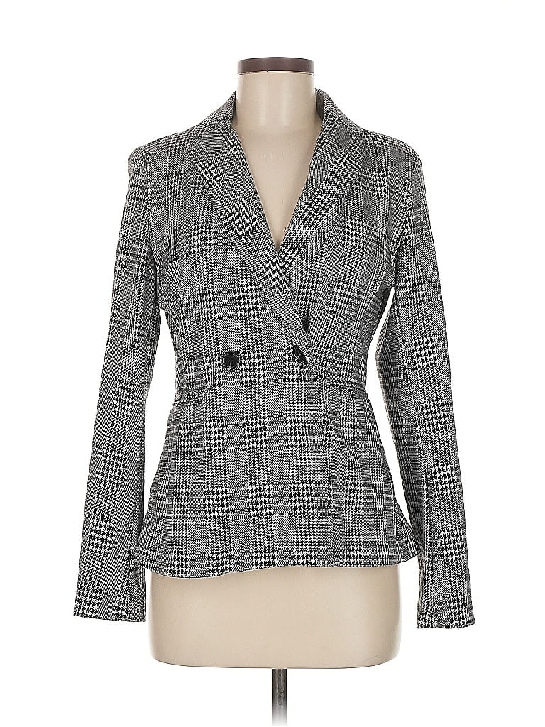 Pre-owned Love Tree Blazer Jacket In Gray