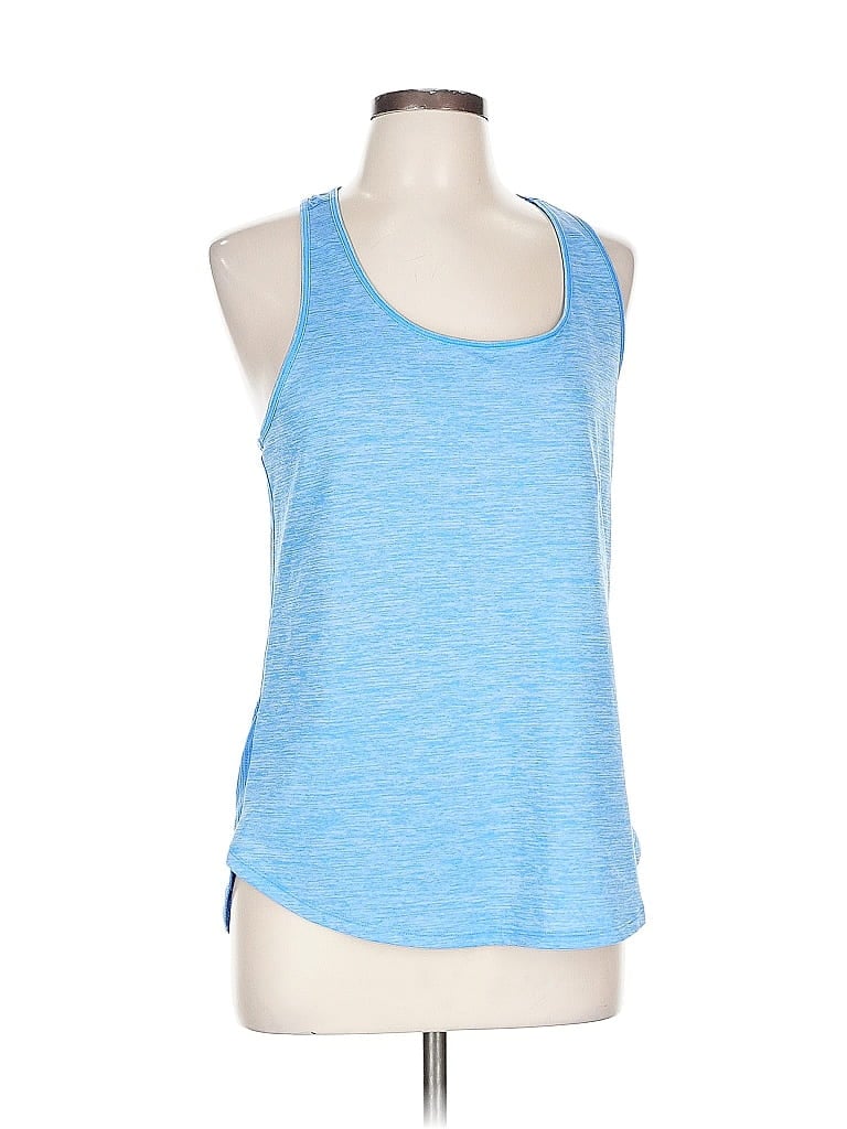 Pre-owned Unbranded Active Tank Top In Blue