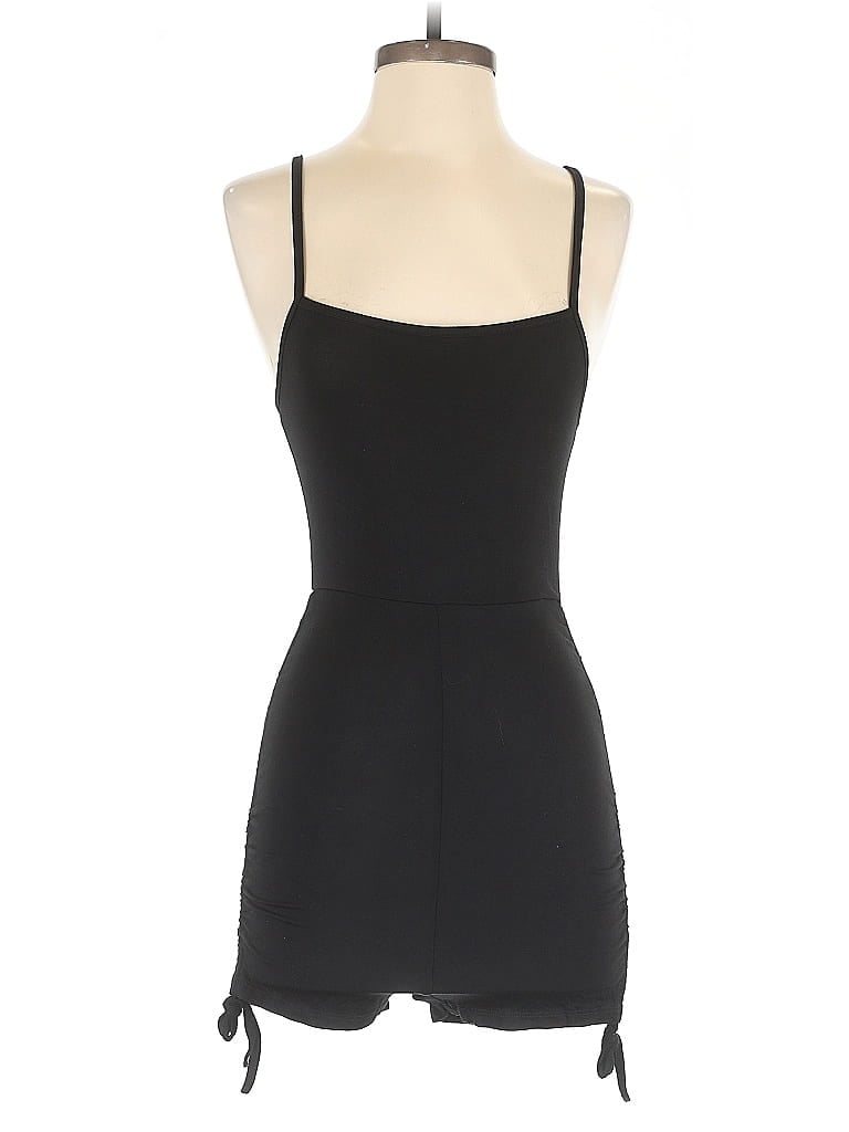 Pre-owned Shein Romper In Black