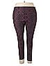 Tahari Hearts Burgundy Active Pants Size 3X - photo 1