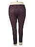 Tahari Hearts Burgundy Active Pants Size 3X - photo 2