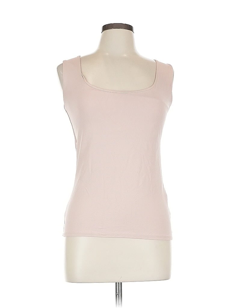 Pre-owned Zara W&b Collection Tank Top Pink Strapless Neckline Tops