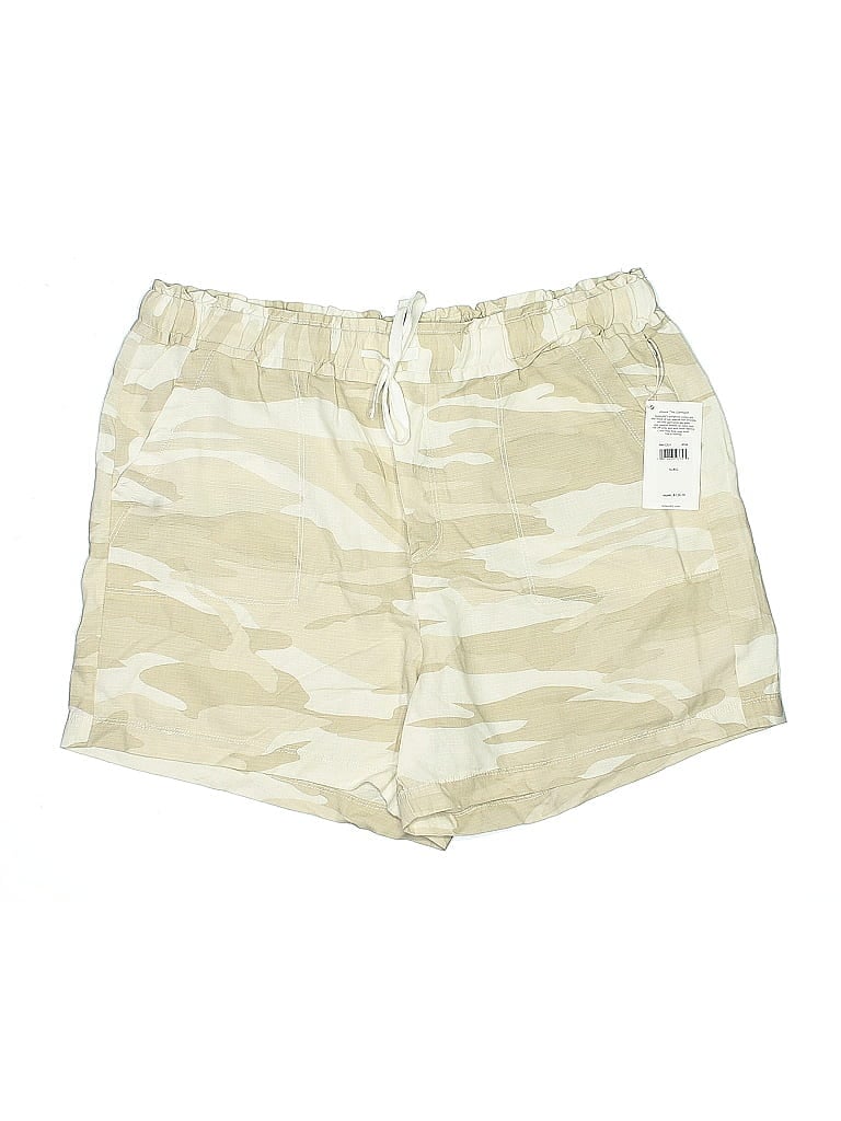 Pre-owned Splendid Khaki Shorts In White