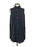Equipment 100% Silk Black Sleeveless Silk Top Size XS - photo 1