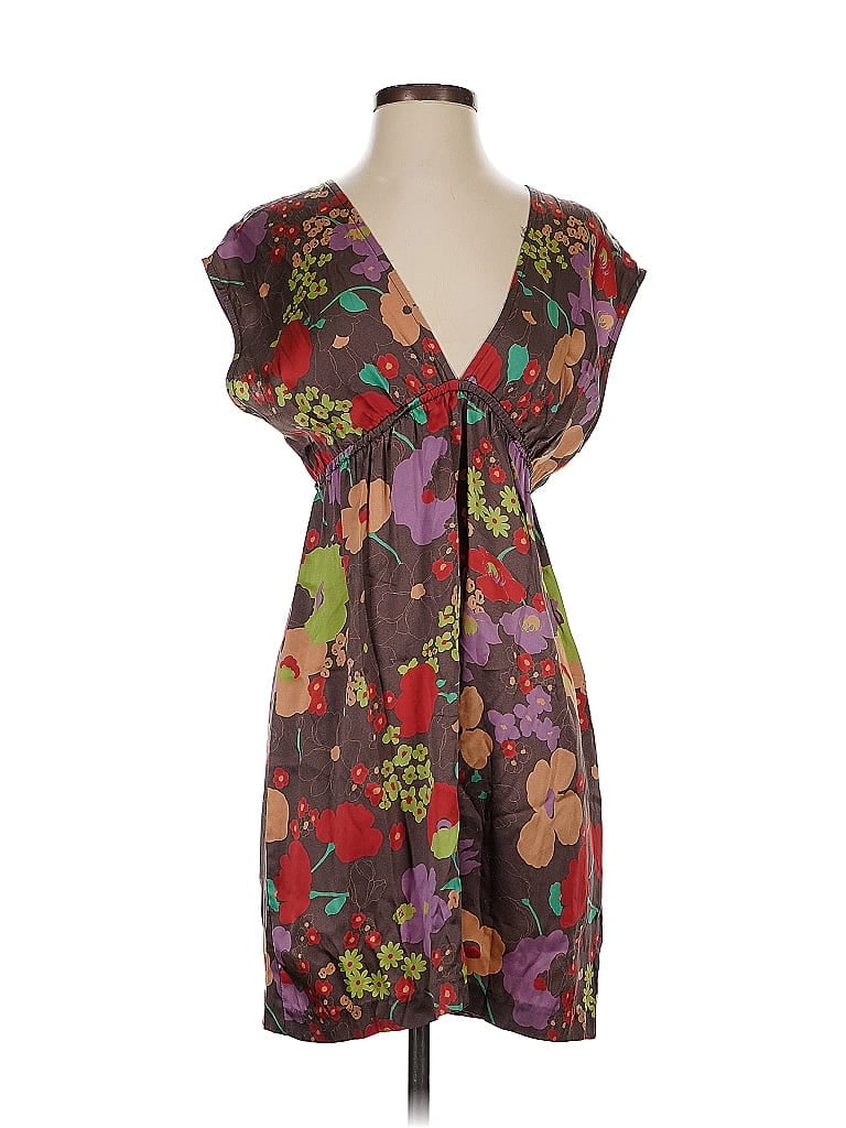 Pre-owned Luna Casual Dress In Brown
