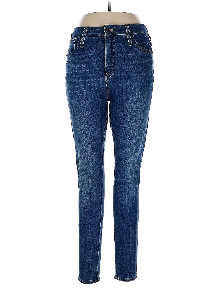 Pre-owned J.crew Factory Store Jeans In Blue