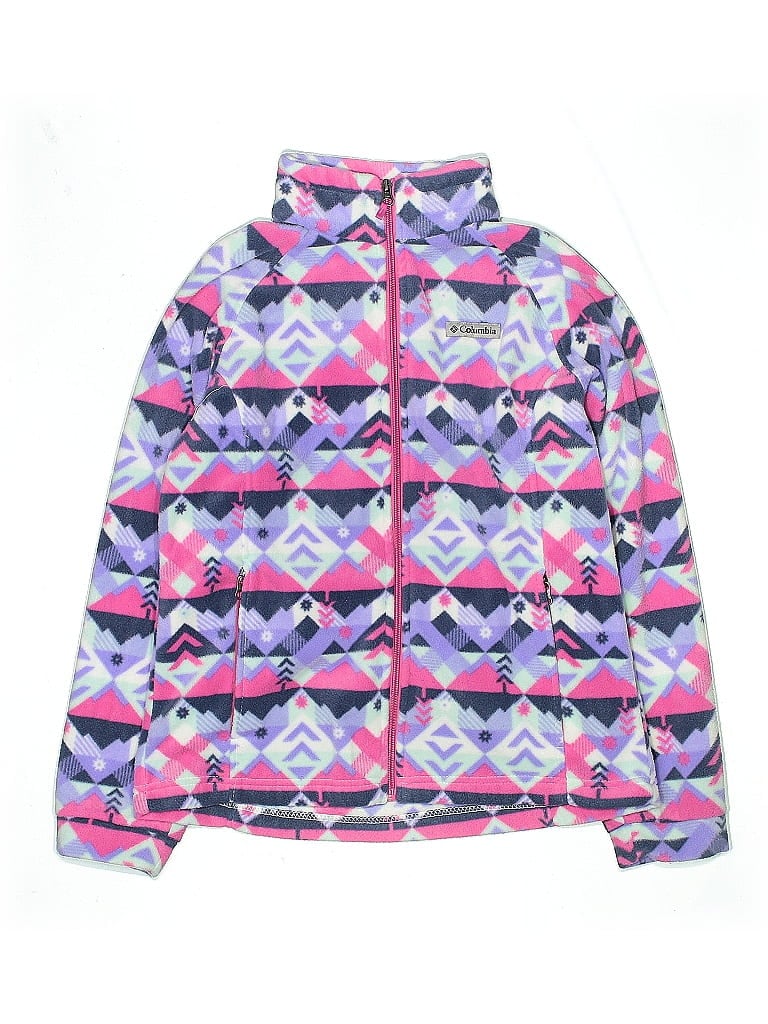 Pre-owned Columbia Kids' Snow Jacket In Purple