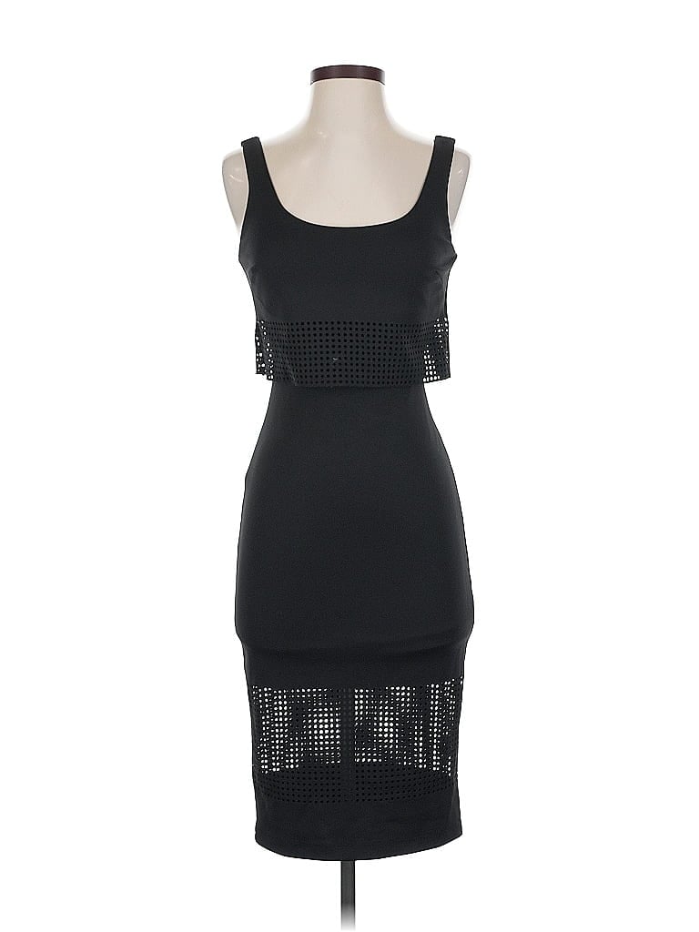 Pre-owned Bebe Cocktail Dress In Black