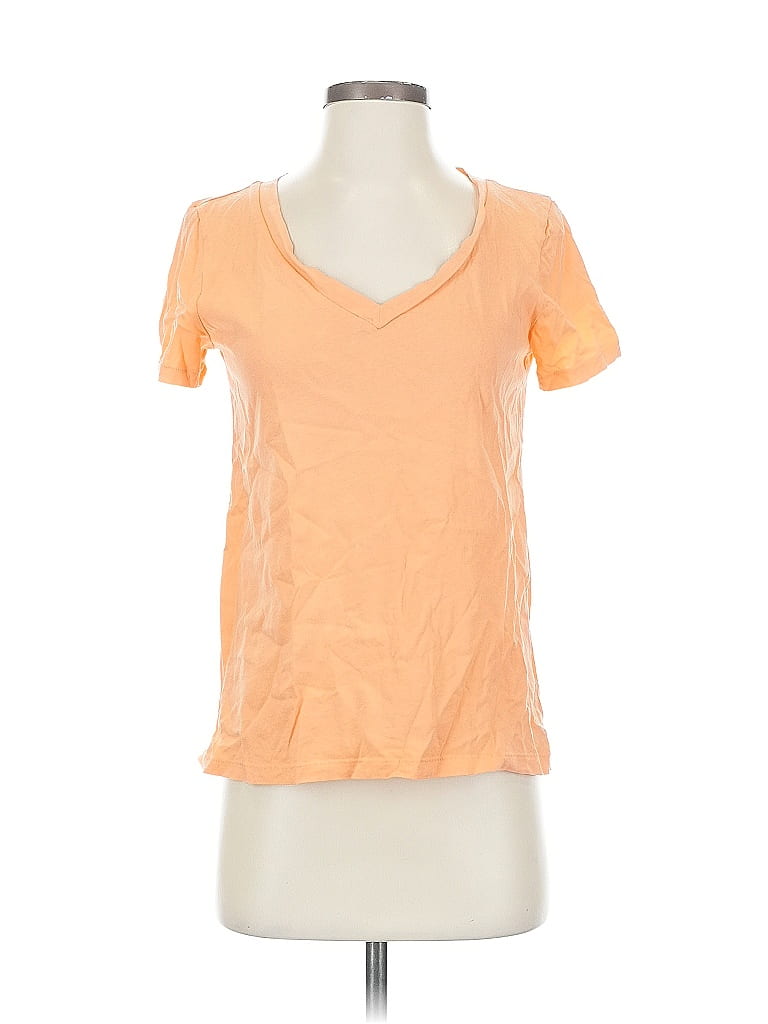 Pre-owned Gap Short Sleeve T-shirt In Orange