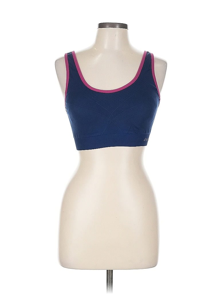 Pre-owned Asics Sports Bra In Blue