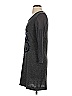 IISLI Graphic Gray Casual Dress Size S - photo 5
