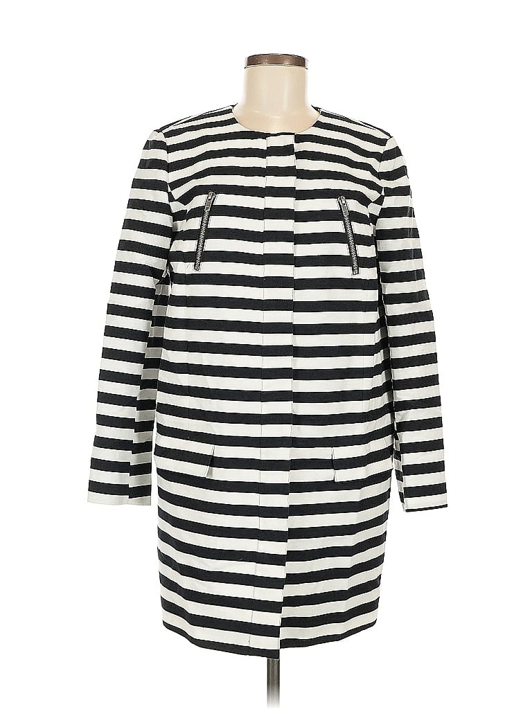 Pre-owned Halogen Coat In White