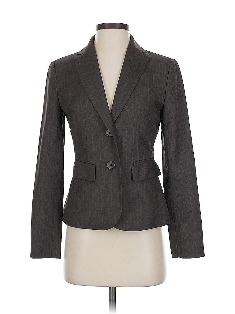 Pre-owned Ann Taylor Factory Blazer Jacket In Brown