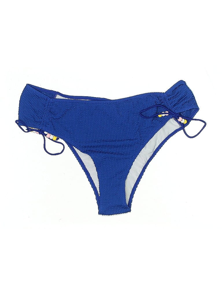 Pre-owned Unbranded Swimsuit Bottoms In Blue