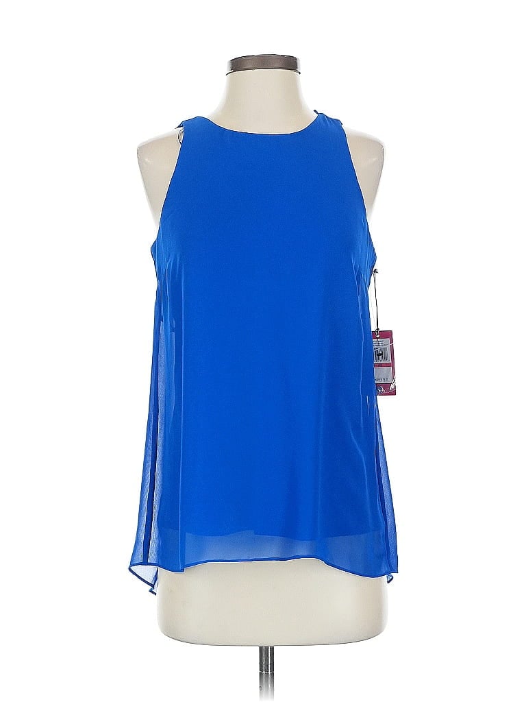 Vince Camuto Sleeveless Blouse In Blue