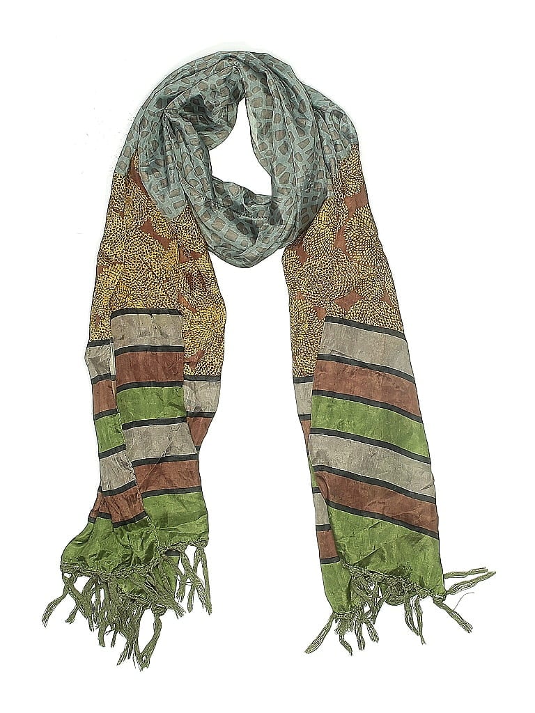 Click to view more detailed imagery on our partner's website Pre-owned Michael Stars Scarf In Green