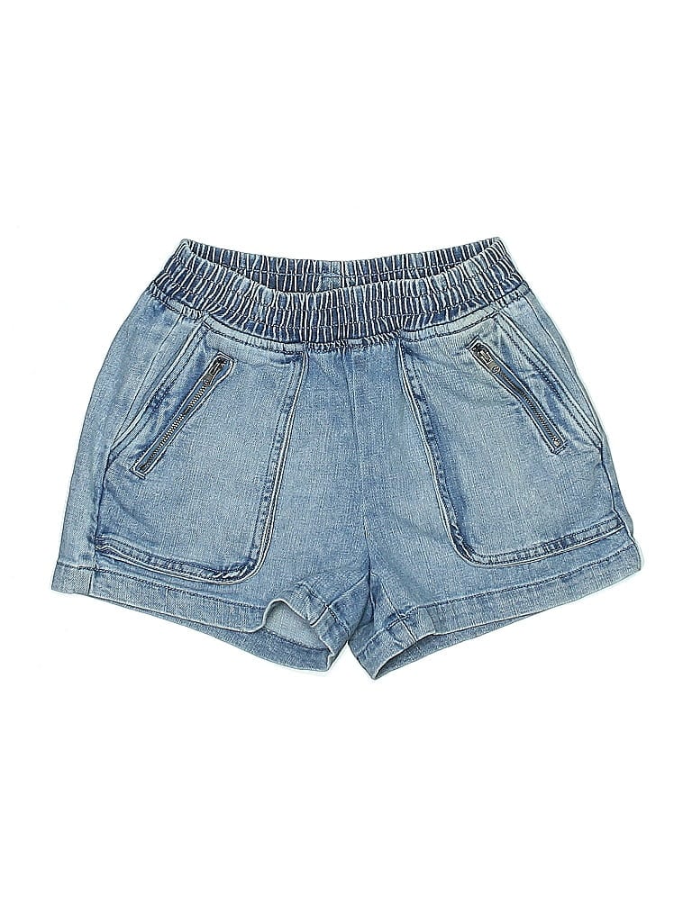 Pre-owned Aerie Denim Shorts In Blue