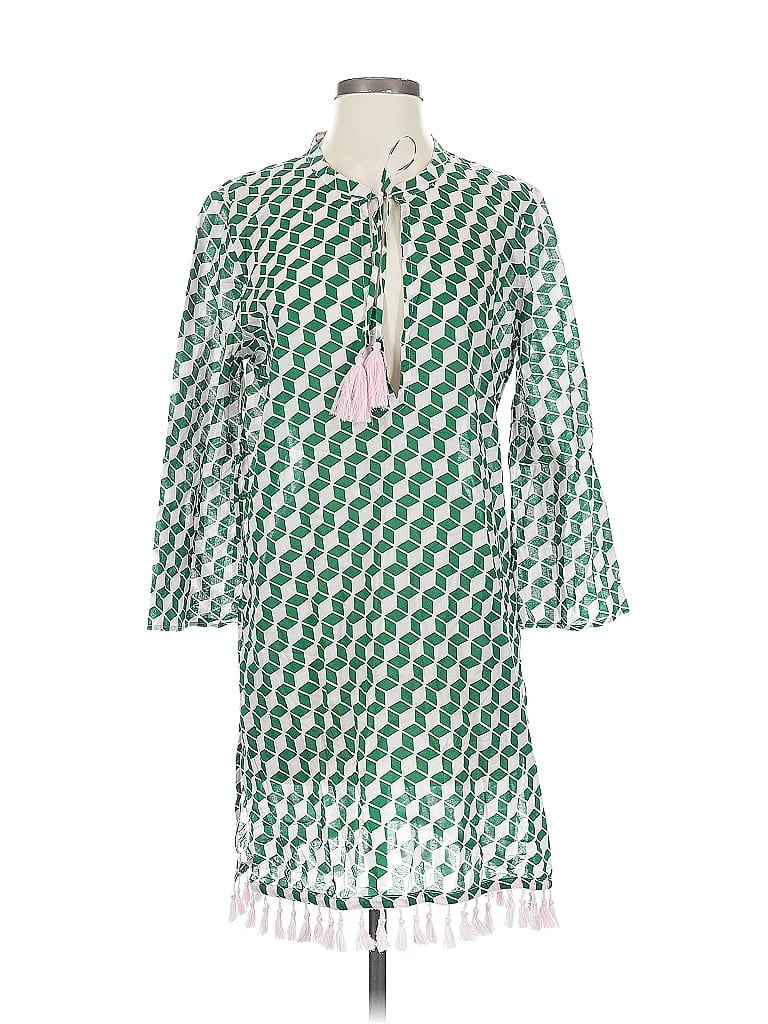 Pre-owned J.crew Factory Store Casual Dress In Green