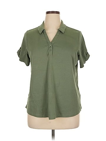 Isaac Mizrahi LIVE! Short Sleeve Polo (view 1)