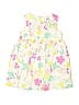 Carter's 100% Cotton Ivory Dress 6-9 MO / 9 MO - photo 1