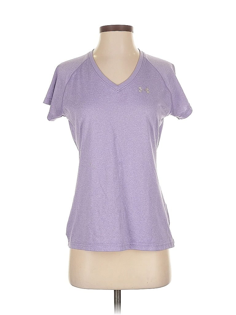 Click to view more detailed imagery on our partner's website Pre-owned Under Armour Active T-shirt In Purple