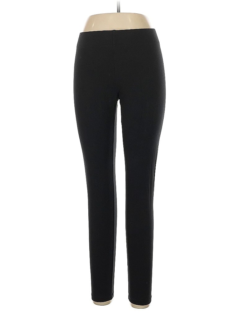 Pre-owned Hanes Active Pants In Black