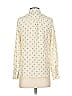 J.Crew Print Ivory Long Sleeve Blouse Size 2 - photo 2