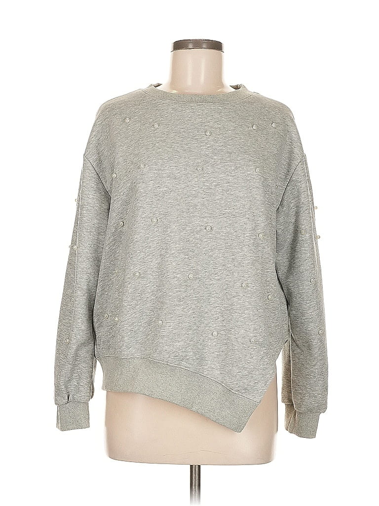 Pre-owned Assorted Brands Sweatshirt In Gray