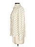 J.Crew Print Ivory Long Sleeve Blouse Size 2 - photo 5