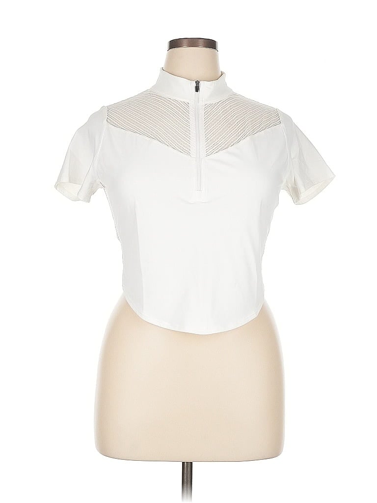 Click to view more detailed imagery on our partner's website Pre-owned Unbranded Short Sleeve Turtleneck In White
