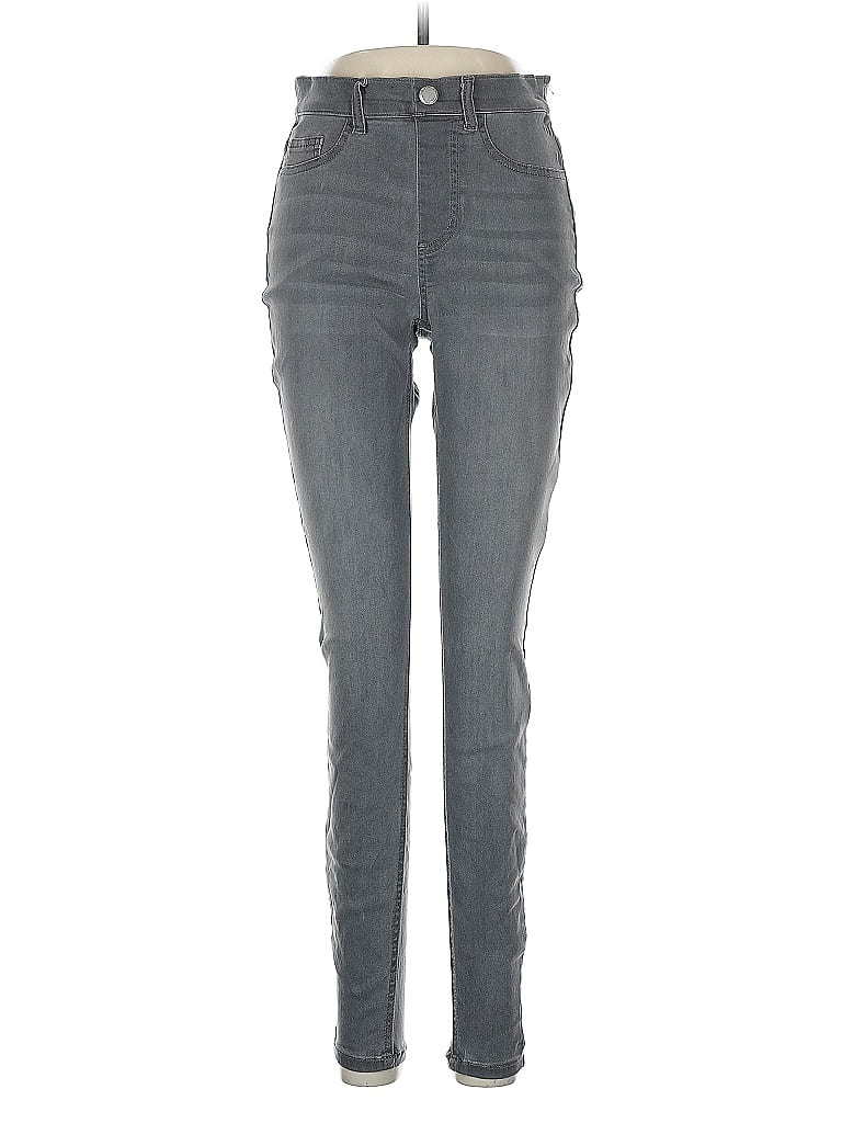 Pre-owned G By Giuliana Rancic Jeggings In Gray