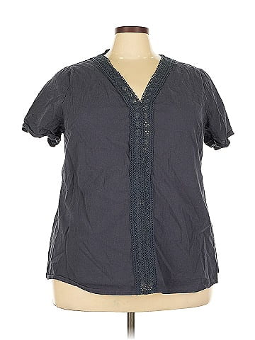 Emery Rose Short Sleeve Blouse (view 1)