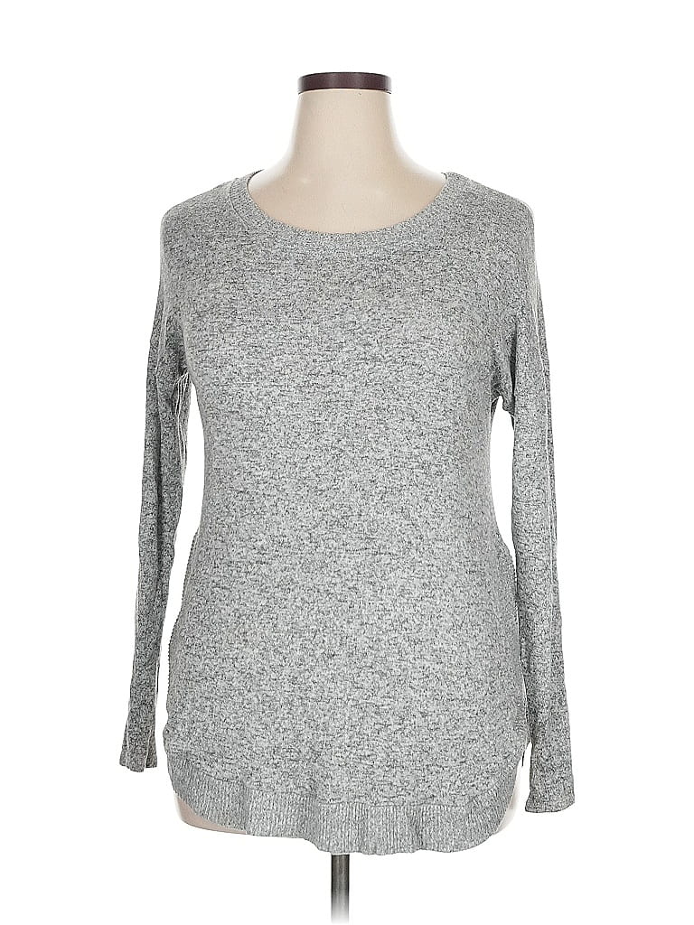 Pre-owned Assorted Brands Pullover Sweater In Gray