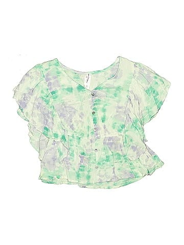 Justice Short Sleeve Blouse (view 1)