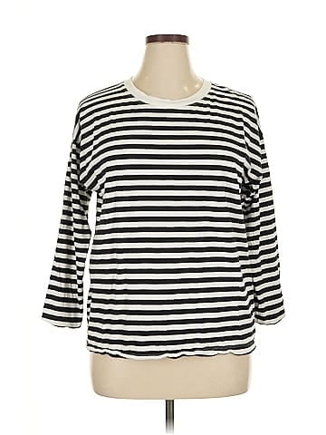 J.Crew Factory Store 3/4 Sleeve T-Shirt (view 1)