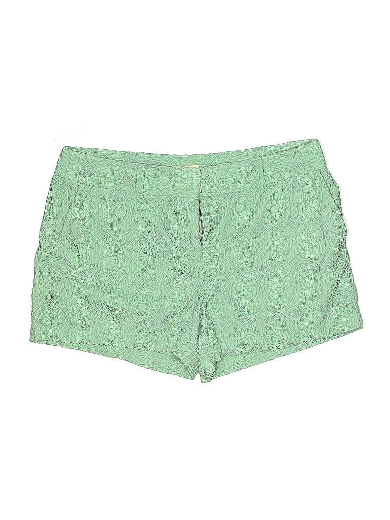Pre-owned Ann Taylor Loft Outlet Shorts In Green