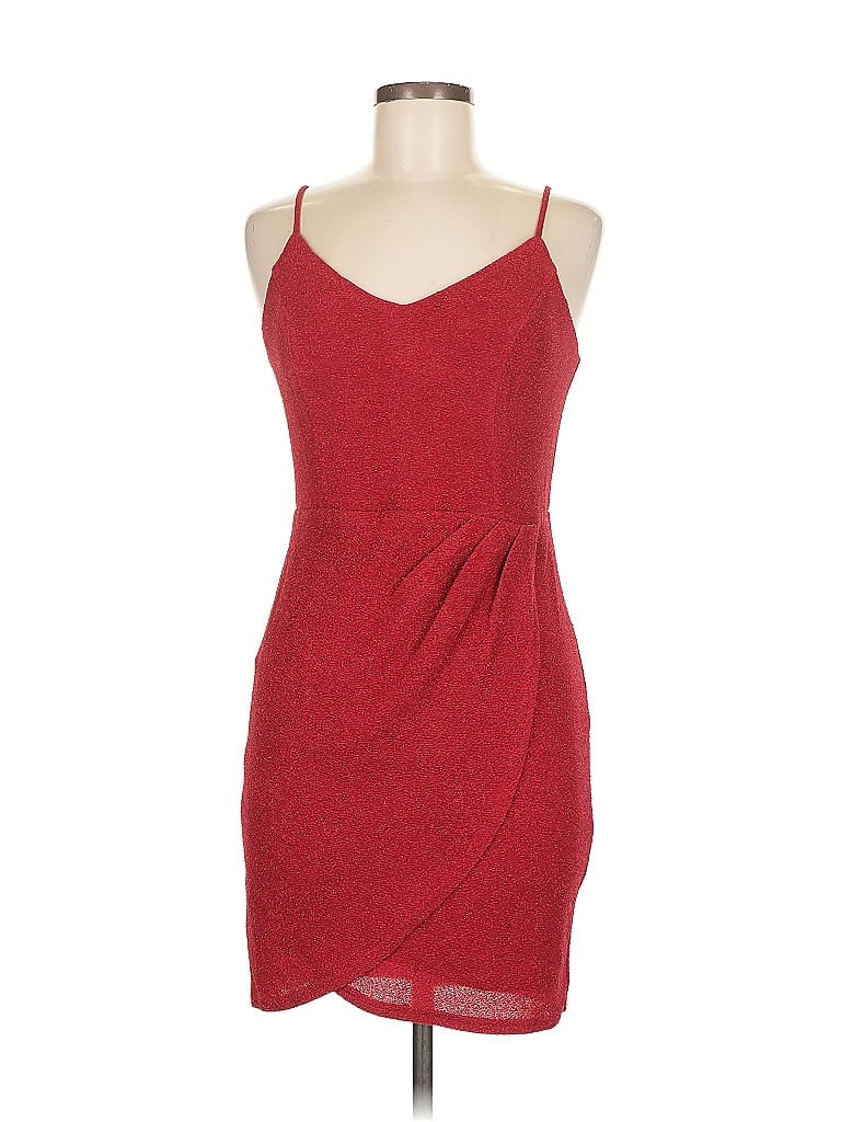 Pre-owned Lulus Cocktail Dress In Red
